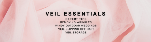 Wedding Veil Care & Wear (Best Tips)- Wrinkles, Windy Weddings, Storage