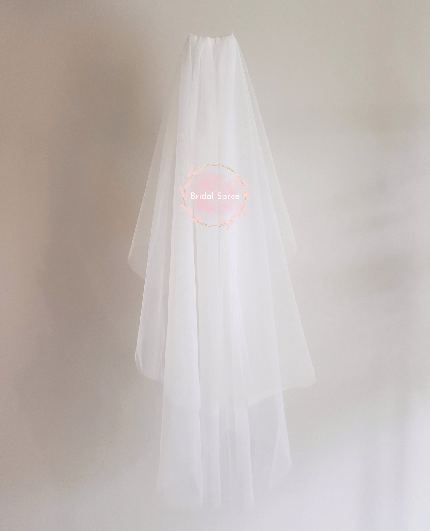 POPULAR Fingertip Veil (2 Tier/Blusher)