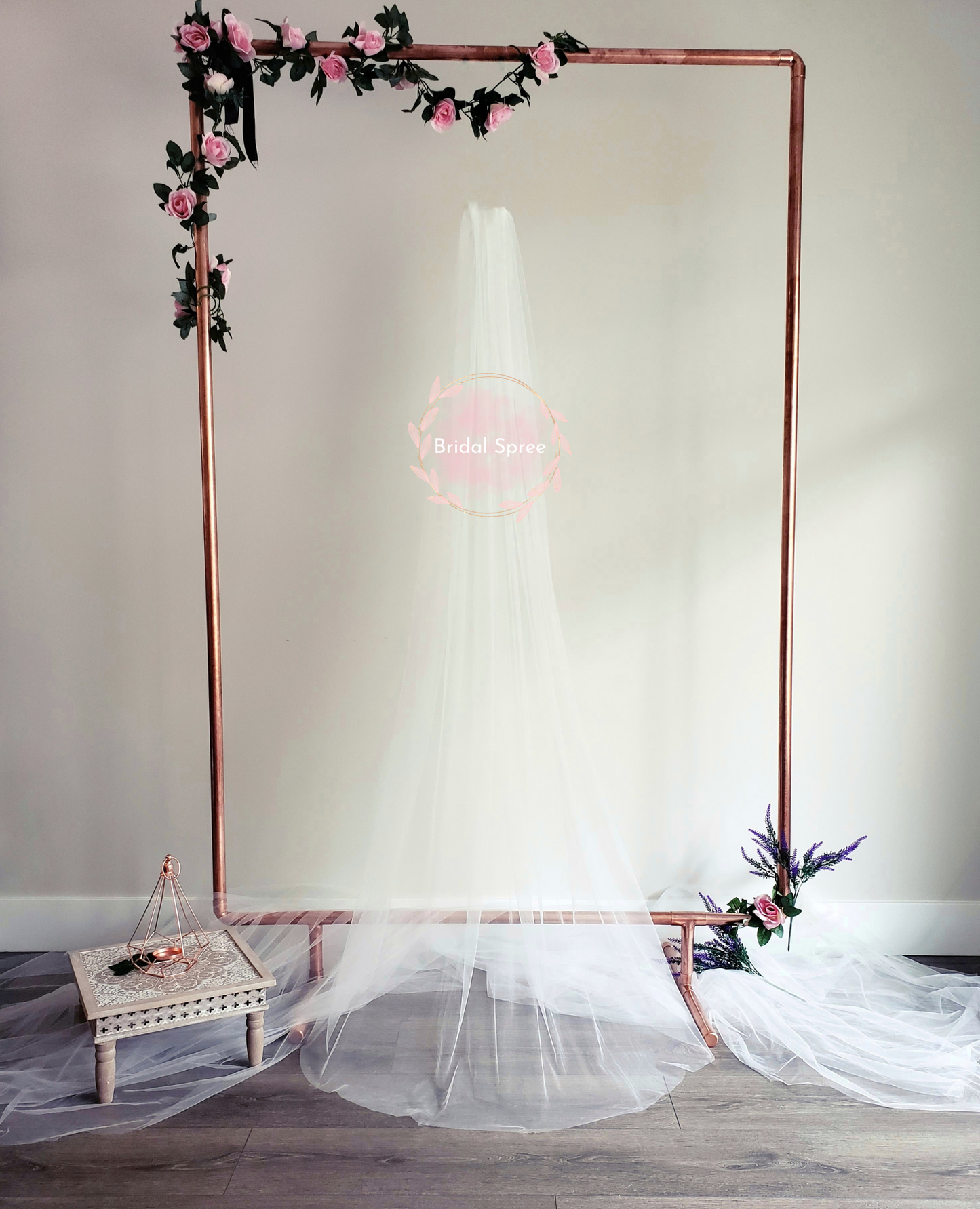 MINIMALIST Floor Veil (Boho/Outdoor)